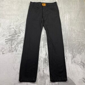 The Hundreds Black Chino Pants Mens Sz 30 Fits 28" Straight Fit Casual Workwear